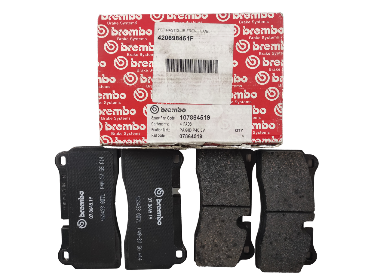 LAMBORGHINI set rear breack pads - 420698451F
