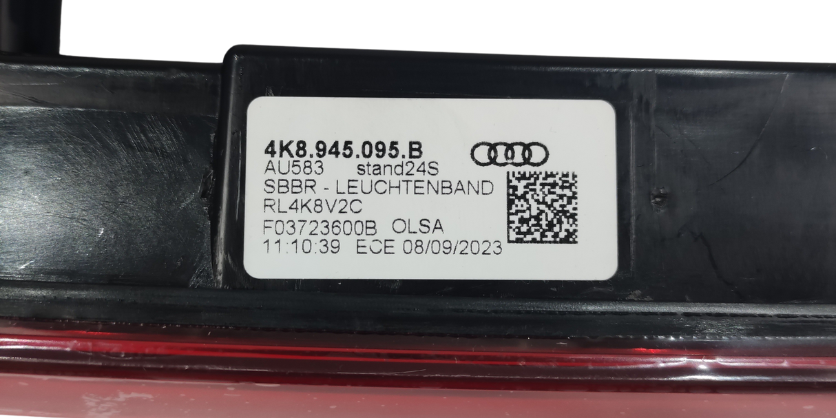 AUDI A7 Originale Fanale posteriore Fascione 4K8 945 095 B