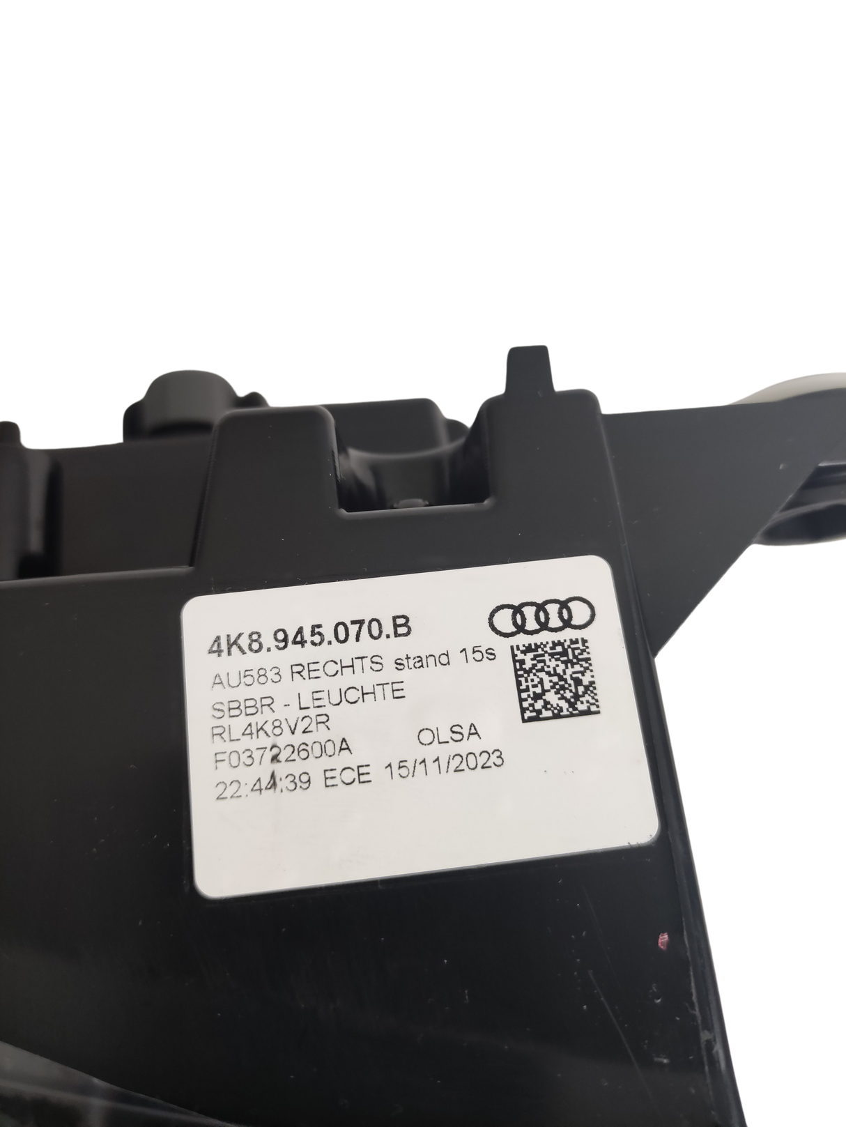 AUDI A7 Originale Fanale posteriore destro DX 4K8 945 070 B
