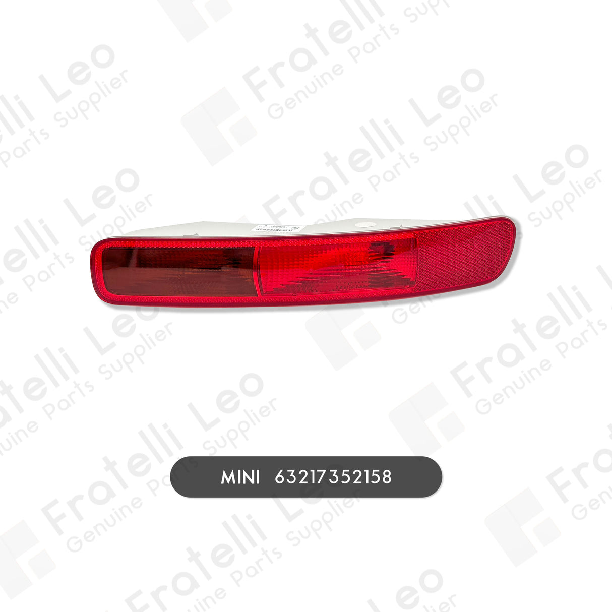 MINI CLUBMAN Luz trasera original Parachoques trasero antiniebla DX 63217352158
