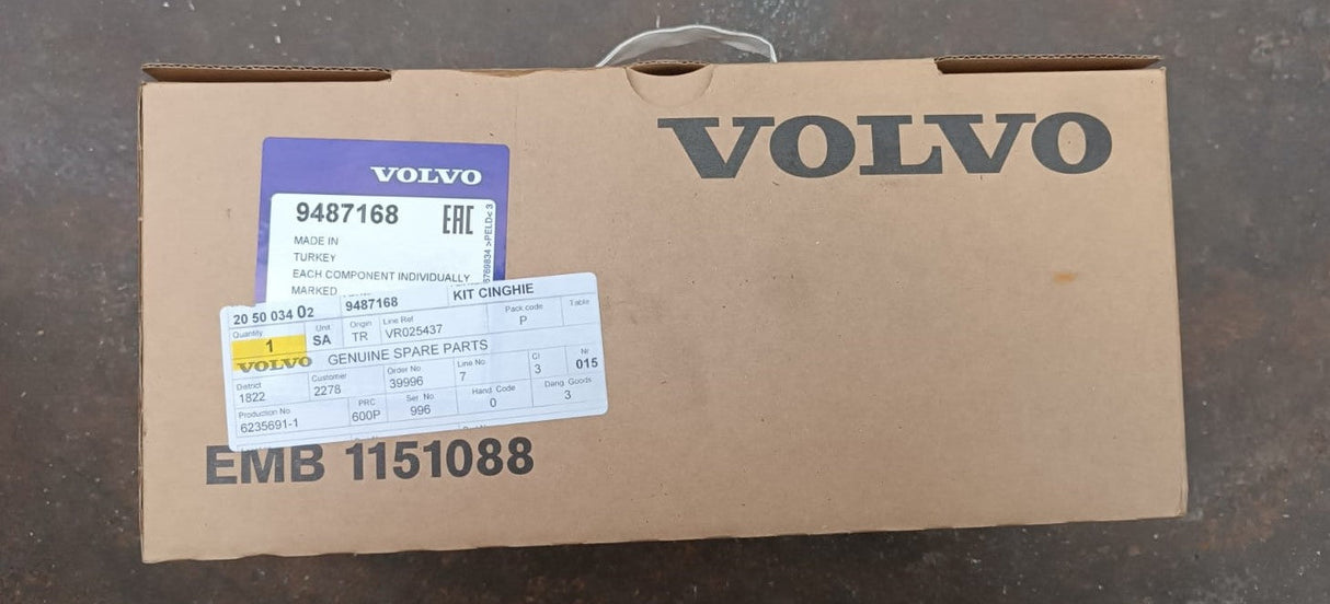 Volvo originale KIT CINGHIE 9487168