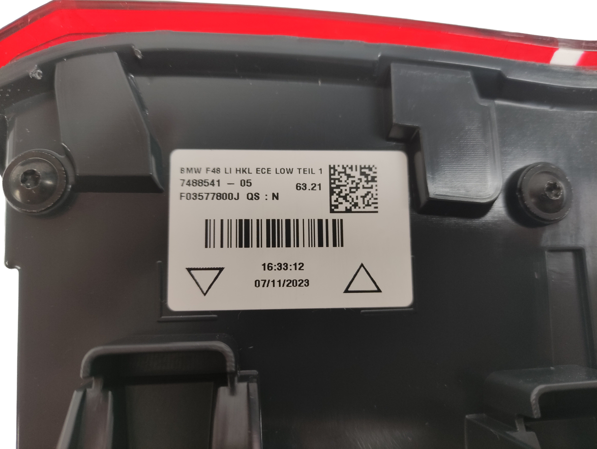BMW X1 Luz trasera exterior original SX 63217350711 63217488541