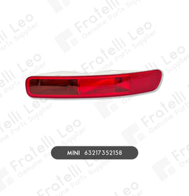 MINI CLUBMAN Luz trasera original Parachoques trasero antiniebla DX 63217352158