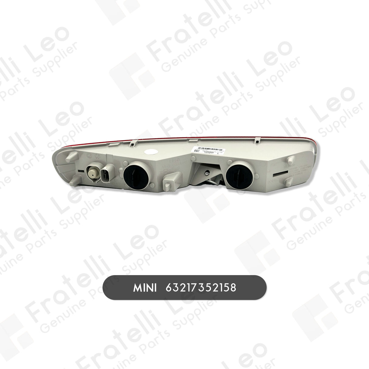 MINI CLUBMAN Luz trasera original Parachoques trasero antiniebla DX 63217352158