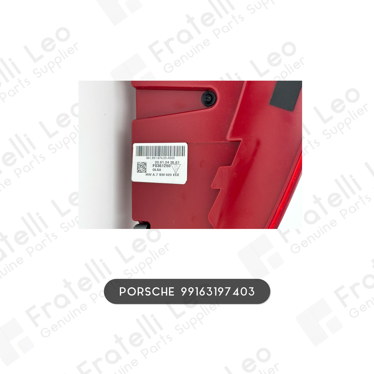 PORSCHE 991 EXCLUSIVE Original Taillight DX 99163197402