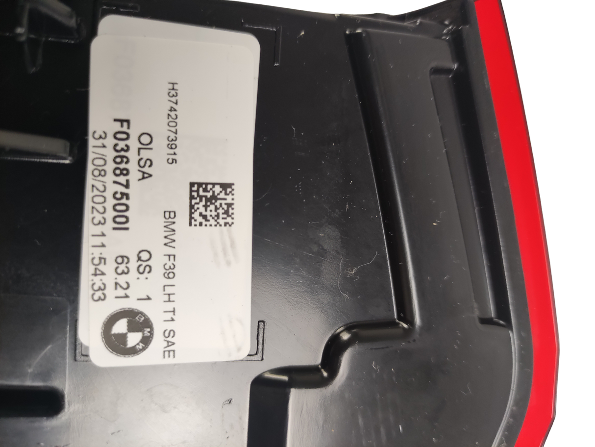 BMW X2 Originale Fanale posteriore esterno sinistro SAE 63217420739