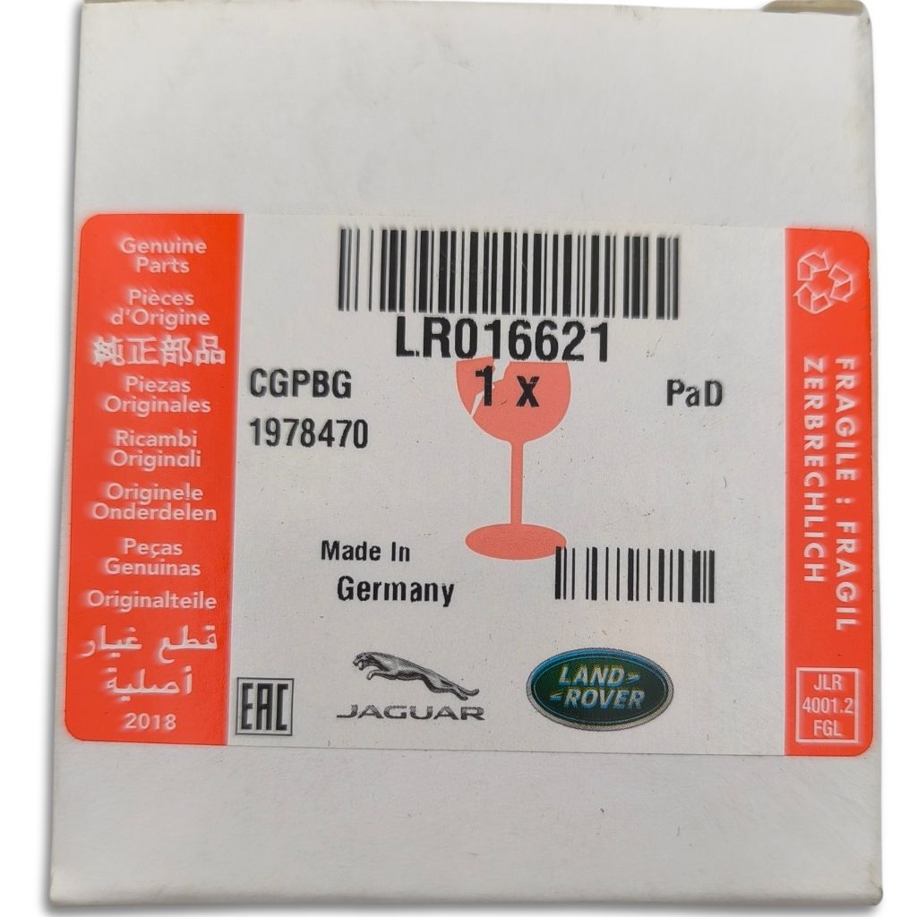 LR016621 LAND ROVER Guarnizione Tubo Scarico Destro