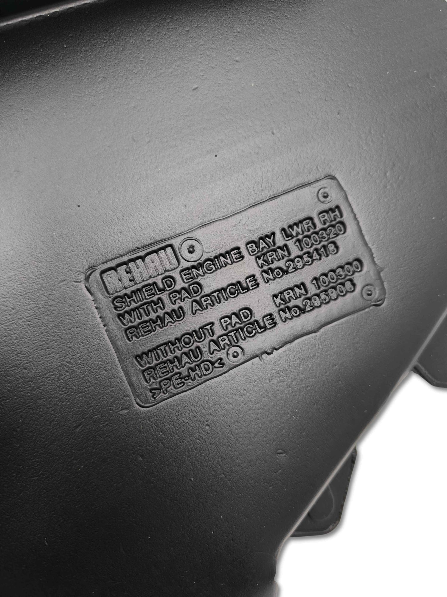 OEM KRN100320 LAND ROVER FREELANDER 1 Paraspruzzi Vano Motore dal 1996 al 2006