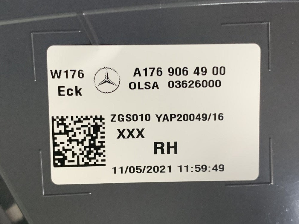 MERCEDES CLASE A Luz trasera original DX A1769064900