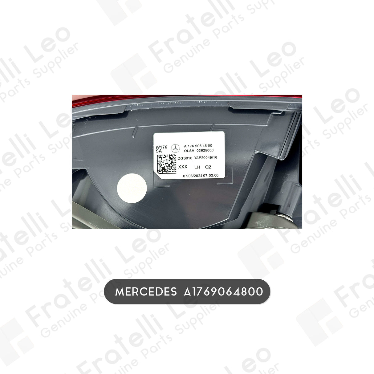 MERCEDES CLASE A Luz trasera original SX A1769064800