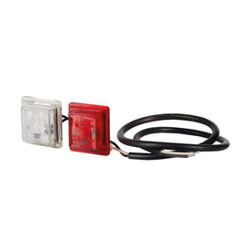 FIAT REFILL QUADRATO Inclusa/Rossa LED C/Cavo | Fratelli Leo.